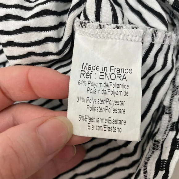 Rayure Paris Fall Zip Jacket Shirt Stretchy Long S - Picture 6 of 8